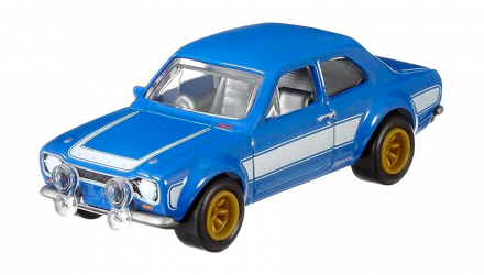 Машинка Premium Hot Wheels 1970 Ford Escort RS 1600 Fast & Furious 1:64 GBW80 Blue - Retromagaz, image 2