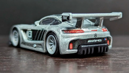 Машинка Premium Hot Wheels 2шт '16 Mercedes-AMG GT3 та Транспортер Fleet Street Team Transport 1:64 HCR39 Silver - Retromagaz, image 5