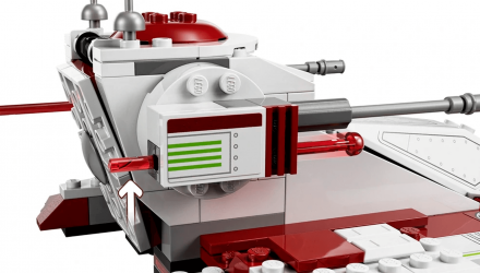 Конструктор Lego Republic Fighter Tank Star Wars 75342 Новий - Retromagaz, image 5