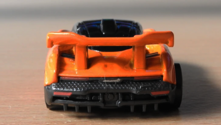 Машинка Базова Hot Wheels Forza Horizon 4 McLaren Senna Exotics 1:64 FYG22 Orange - Retromagaz, image 6