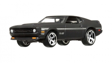 Машинка Premium Hot Wheels '71 Mustang Mach 1 Boulevard 1:64 HCR21 Black - Retromagaz, image 2