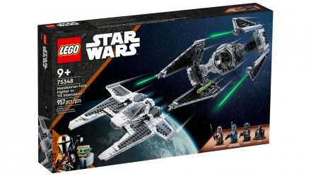 Конструктор Lego Mandalorian Fang Fighter vs TIE Interceptor Star Wars 75348 Новый - Retromagaz, image 1