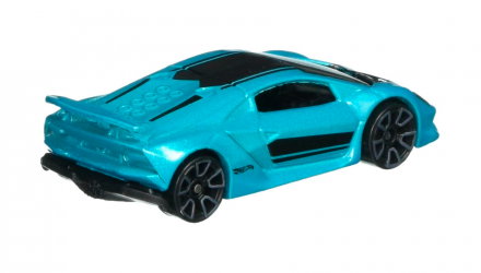 Машинка Базовая Hot Wheels Lamborghini Sesto Elemento Exotics 1:64 DHR02 Blue - Retromagaz, image 3