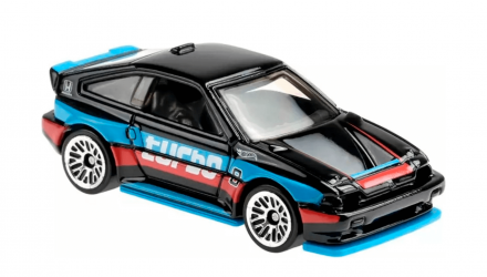 Машинка Базовая Hot Wheels 1985 Honda CR-X Speed Graphics 1:64 GTC57 Black - Retromagaz, image 2