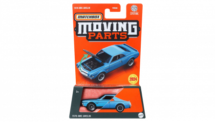 Тематична Машинка Matchbox 1970 AMC Javelin Moving Parts 1:64 FWD28/HVM76 Blue - Retromagaz, image 1