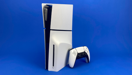 Набор Консоль Sony PlayStation 5 Slim Blu-ray 1TB White Новый  + Геймпад Беспроводной DualSense Grey Camouflage - Retromagaz, image 3