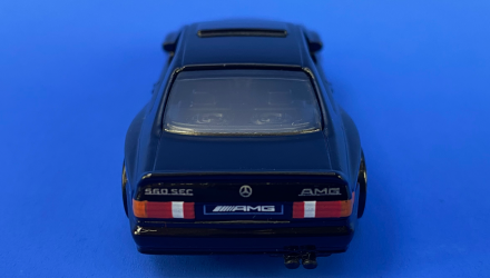 Машинка Базовая Hot Wheels '89 Mercedes-Benz 560 SEC AMG Turbo 1:64 HKG45 Black - Retromagaz, image 6