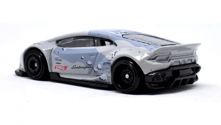 Машинка Базова Hot Wheels LB-Works Lamborghini Huracan Coupe Mad Mike Speed Graphics 1:64 GRX61 Grey - Retromagaz, image 4