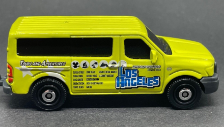 Машинка Велике Місто Matchbox 2014 Nissan NV Van Highway 1:64 HVP00 Yellow - Retromagaz, image 4