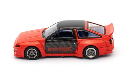 Машинка Premium INNO64 Toyota AE86 Trueno "Pandem / Rocket Bunny" E. Prime Racing 1:64 Red - Retromagaz, image 3