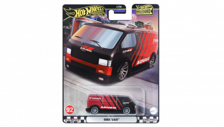 Машинка Premium Hot Wheels MBK Van Advan Boulevard 1:64 HRT67 Black - Retromagaz, image 1