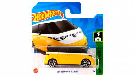 Машинка Базова Hot Wheels Volkswagen ID. Buzz Green Speed 1:64 HKG51 Yellow - Retromagaz, image 1