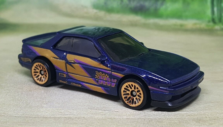 Машинка Базова Hot Wheels Nissan Silvia (S13) Speed Graphics 1:64 GHF03 Dark Blue - Retromagaz, image 2