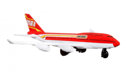 Тематична Машинка Matchbox Boeing 747-400 Sky Busters 1:64 HHT34/HVM44 White - Retromagaz, image 5