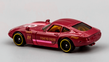 Машинка Базовая Hot Wheels Toyota 2000GT Olympic Games Tokyo 2020 1:64 GHC98 Red - Retromagaz, image 3