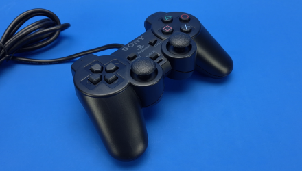 Геймпад Проводной Sony PlayStation 2 DualShock 2 SCPH-10010 Black Б/У - Retromagaz, image 1