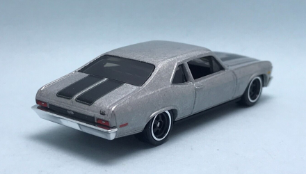 Тематическая Машинка Hot Wheels `70 Chevrolet Nova SS Decades of Fast & Furious 1:64 HNR88/HRW42 Grey - Retromagaz, image 3