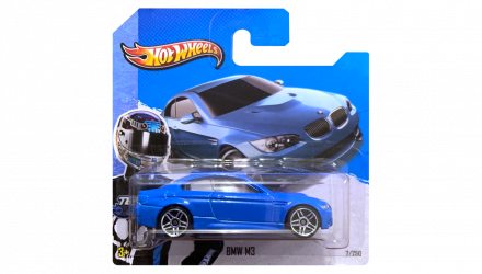 Машинка Базова Hot Wheels BMW M3 City 1:64 X1666 Blue - Retromagaz, image 1