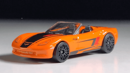 Машинка Базовая Hot Wheels Corvette C6 Roadsters 1:64 HTC14 Orange - Retromagaz, image 2