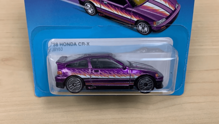 Тематическая Машинка Hot Wheels '88 Honda CR-X Ultra Hots 1:64 JBY63 Purple - Retromagaz, image 1