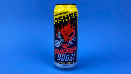 Набор Напиток Энергетический Oshee 12шт Cyberpunk Energy Boost Lychee-Jasmine 500ml - Retromagaz, image 1