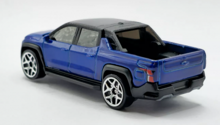 Машинка Базовая Hot Wheels Silverado EV RST Green Speed 1:64 HRY63 Blue - Retromagaz, image 12