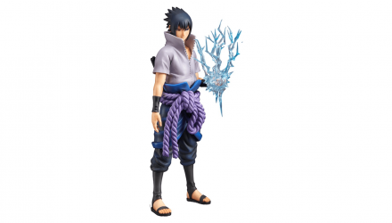 Фигурка Banpresto Naruto Shippuden Uchiha Sasuke 2 Grandista Nero 280 mm - Retromagaz, image 3