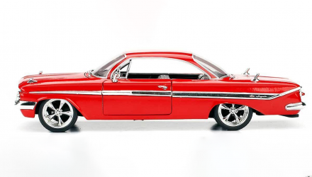 Машинка Jada 1961 Chevrolet Impala Sport Coupe Fast & Furious 1:24 Red - Retromagaz, image 2