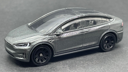 Машинка Велике Місто Matchbox Tesla Model X Metro 1:64 HLC74 Grey - Retromagaz, image 1