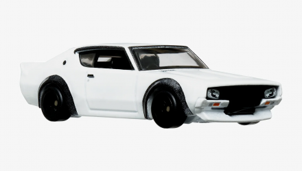 Машинка Premium Hot Wheels 4шт Nissan Skyline HT 2000GT-X / C210 / 2000GT-R LBWK / Fleet Street Diorama 1:64 HKC16 White - Retromagaz, image 6