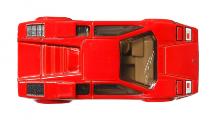 Машинка Premium Hot Wheels Lamborghini Countach LP 5000 QV Jay Leno's Garage 1:64 HCK09 Red - Retromagaz, image 5