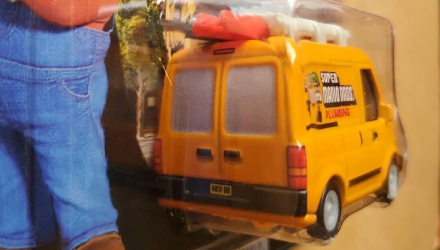 Машинка Premium Hot Wheels Nintendo The Super Mario Bros. Movie Plumber Van Rep. Entertainment 1:64 HKC19 Orange - Retromagaz, image 5