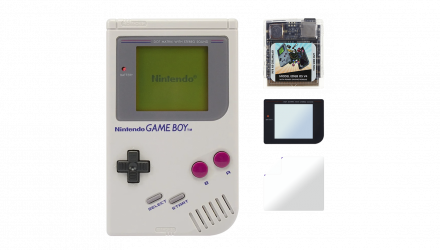 Набір Консоль Nintendo Game Boy Classic DMG-01 Grey Б/У  + Скло Консолі RMC Trans Clear Новий + Флеш Картридж Everdrive EDGB OS V4 Англійська Версія Новий + Захисна Плівка RMC Trans Clear Новий - Retromagaz, image 1