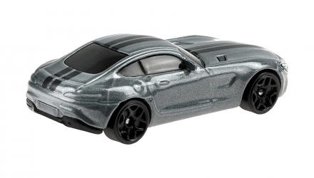 Тематическая Машинка Hot Wheels '15 Mercedes-AMG GT Fast & Furious 1:64 GJV57 Dark Grey - Retromagaz, image 2