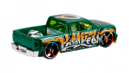 Машинка Базовая Hot Wheels Chevy Silverado Art Cars 1:64 DHR93 Green - Retromagaz, image 3