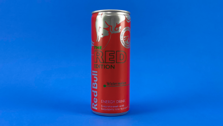 Набор Напиток Энергетический Red Bull Red Edition Watermelon 250ml 24шт - Retromagaz, image 1