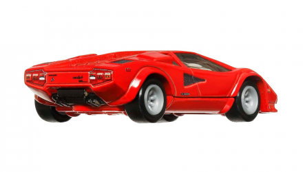 Машинка Premium Hot Wheels Lamborghini Countach LP 5000 QV Jay Leno's Garage 1:64 HCK09 Red - Retromagaz, image 3