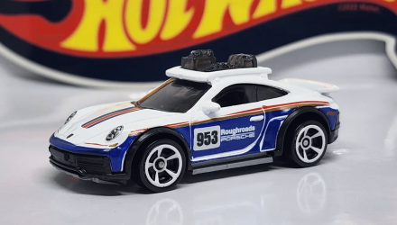 Машинка Базовая Hot Wheels Porsche 911 Rallye Turbo 1:64 HRY70 White - Retromagaz, image 1