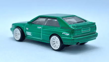 Машинка Базовая Hot Wheels '87 Audi quattro Super Treasure Hunt STH Factory Fresh 1:64 JBC35 Green - Retromagaz, image 4