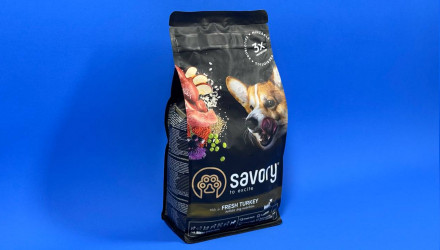 Сухий Корм для Собак Cтерилізованих Savory All Breed Індичка 1kg - Retromagaz, image 2