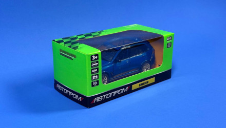 Машинка Автопром BMW X5M 1:43 Blue - Retromagaz, image 2