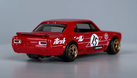 Тематическая Машинка Hot Wheels Nissan Skyline HT 2000GT-X J-Imports 1:64 HWR57/HRT01 Red - Retromagaz, image 3