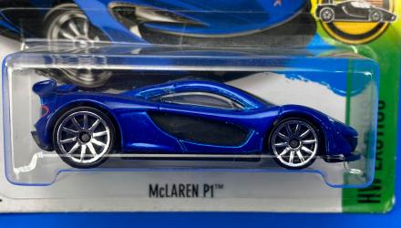 Машинка Базова Hot Wheels McLaren P1 Exotics 1:64 DHP95 Blue - Retromagaz, image 2