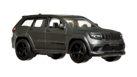 Машинка Premium Hot Wheels Jeep Grand Cherokee Trackhawk Fast & Furious 1:64 HNW48 Grey - Retromagaz, image 5