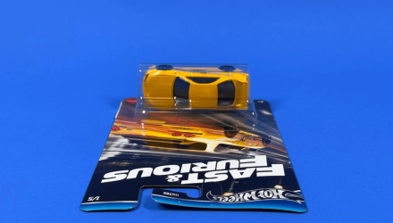 Тематическая Машинка Hot Wheels Nissan Skyline GT-R (BCNR33) Fast & Furious 1:64 HNR88/HRW51 Yellow - Retromagaz, image 5