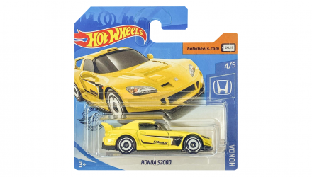 Машинка Базовая Hot Wheels Honda S2000 Honda 1:64 GHC12 Yellow - Retromagaz, image 1