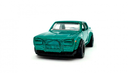 Машинка Базова Hot Wheels Nissan Skyline H/T 2000GT-X Super Treasure Hunt STH J-Imports 1:64 HCY15 Green - Retromagaz, image 4