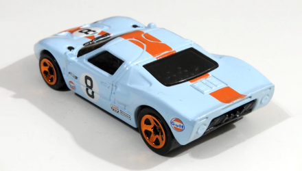 Машинка Базова Hot Wheels Ford GT-40 Gulf Race Day 1:64 GHC55 Light Blue - Retromagaz, image 3