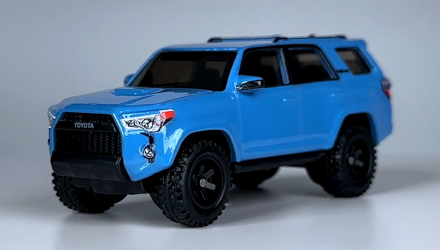 Машинка Premium Hot Wheels 2018 Toyota 4Runner Off-Road 1:64 HKC73 Blue - Retromagaz, image 2