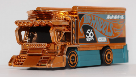 Тематическая Машинка Hot Wheels Raijin Express Green and Gold 1:64 HVX03 Gold - Retromagaz, image 2